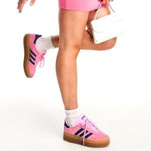 ADIDAS Pink Platform Gazelle Size 7